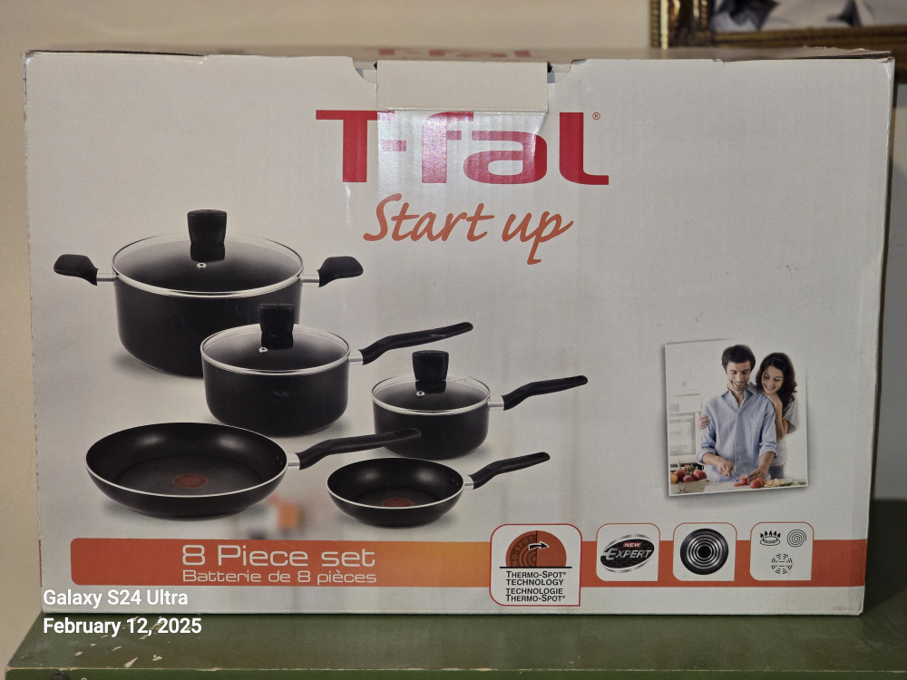 T-fal Start Up 8-Piece Cookware Set