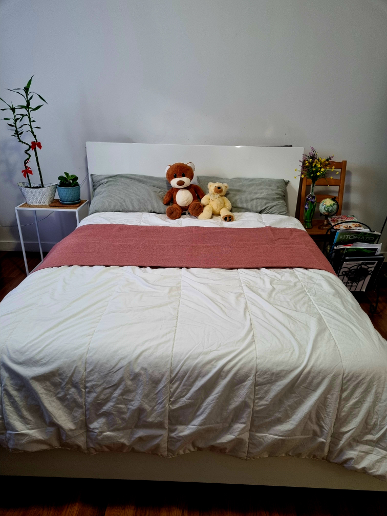 Ikea Queen size bed with 4 drawers