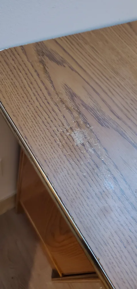 Wooden desk with drawers image indicator(4)