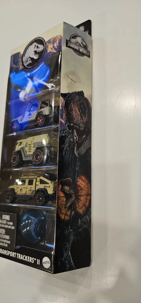 Matchbox Jurassic World Transport Trackers II 5-Pack image indicator(3)