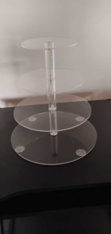 4-Tier Acrylic Cupcake Stand