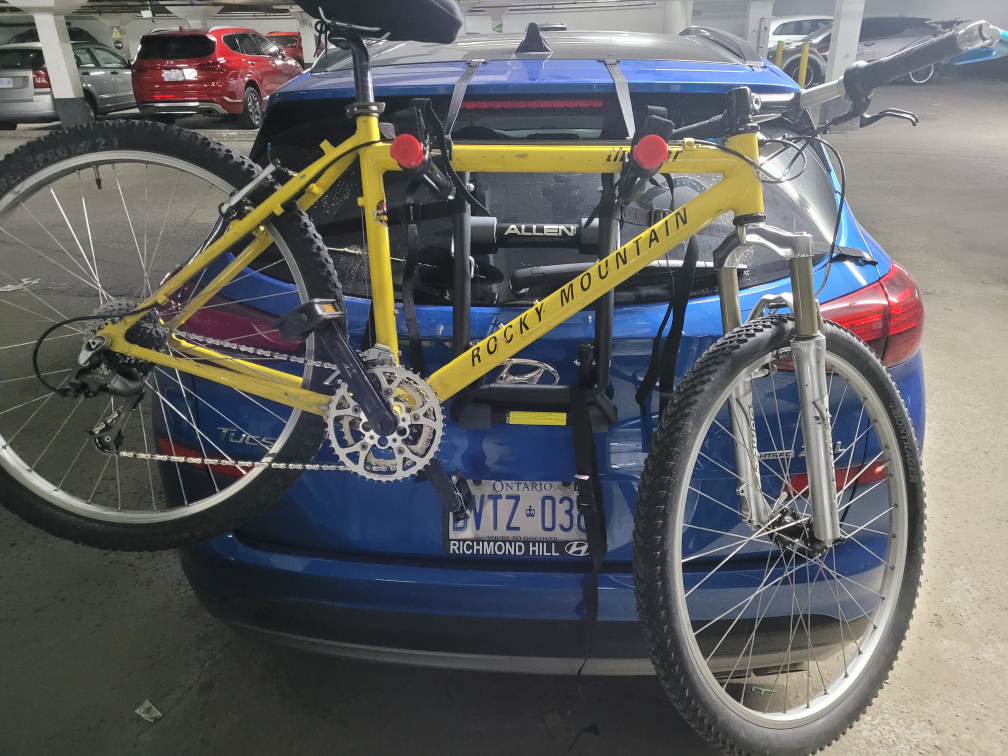 Allen Sports Two-Bike Hitch Mount Rack