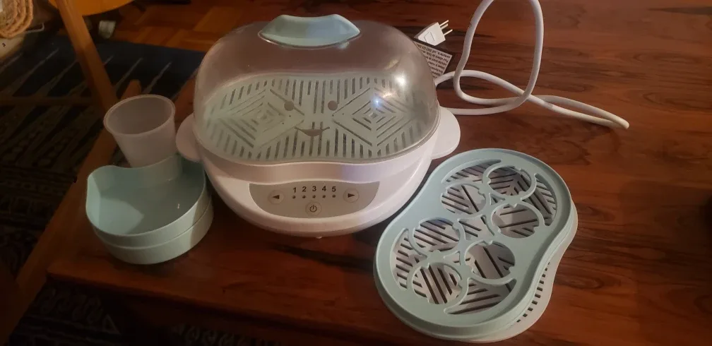 Baby Bottle Sterilizer and baby food Cooker thumbnail
