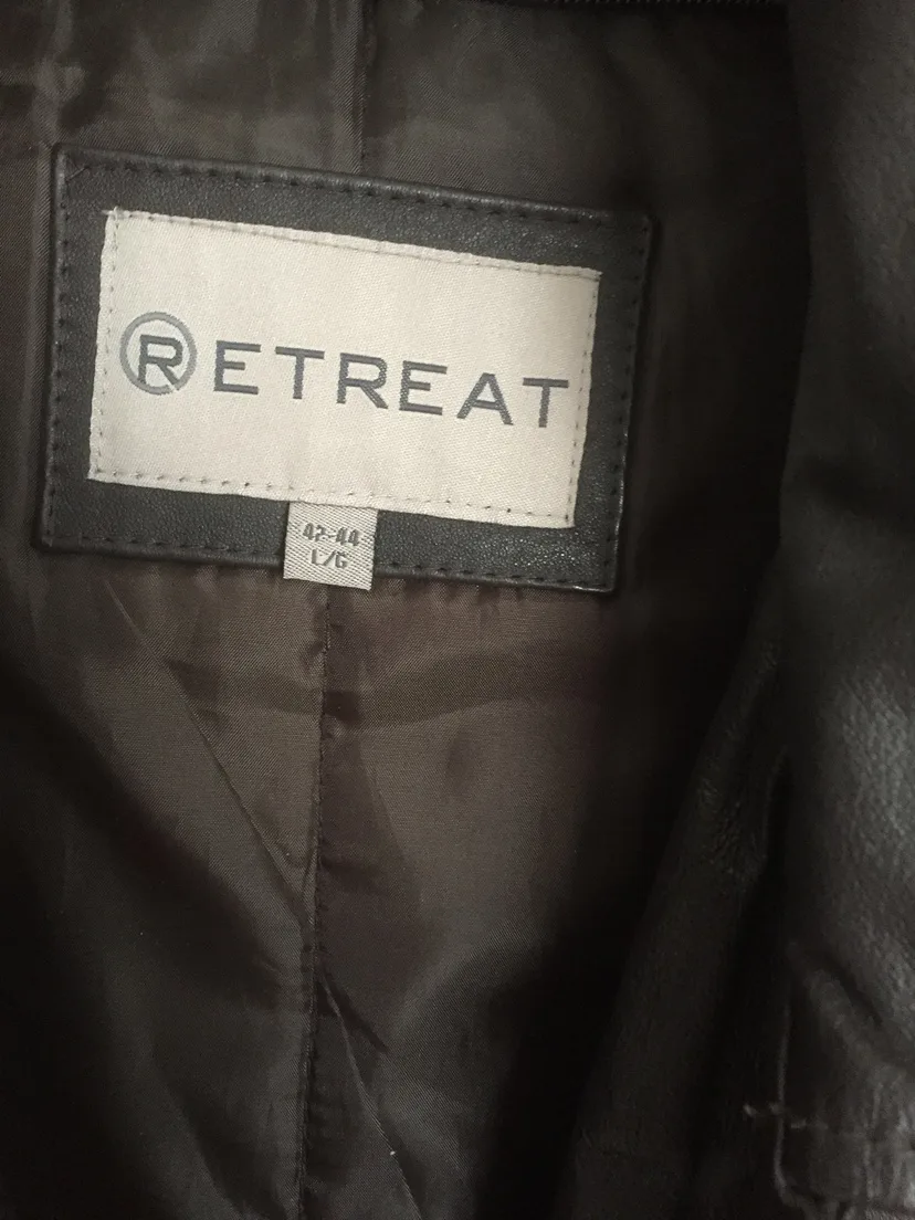 Leather Jacket with Removable LIner size L image indicator(4)