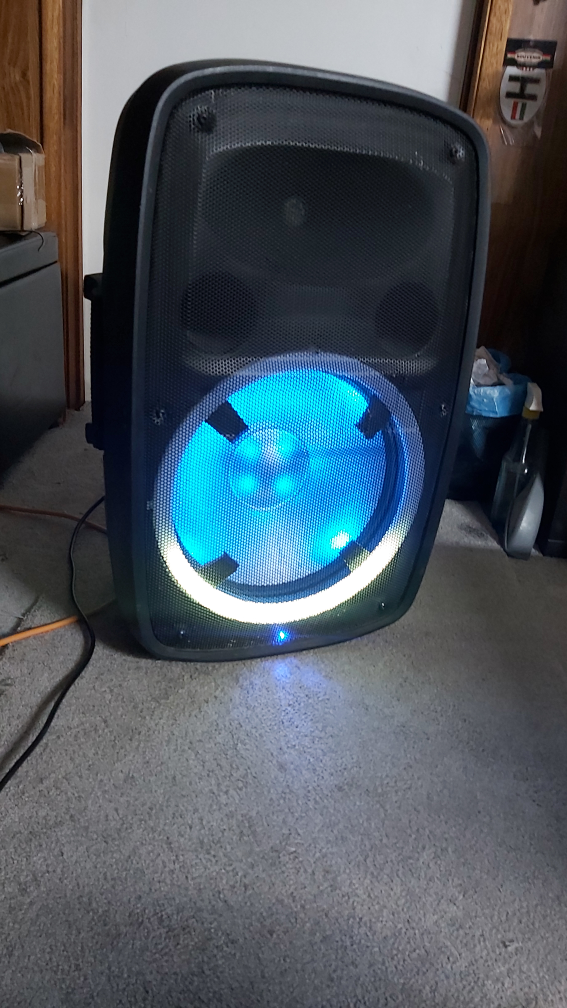 ION Audio Total PA Glow 2 400W Bluetooth Speaker with Mic - photo 2