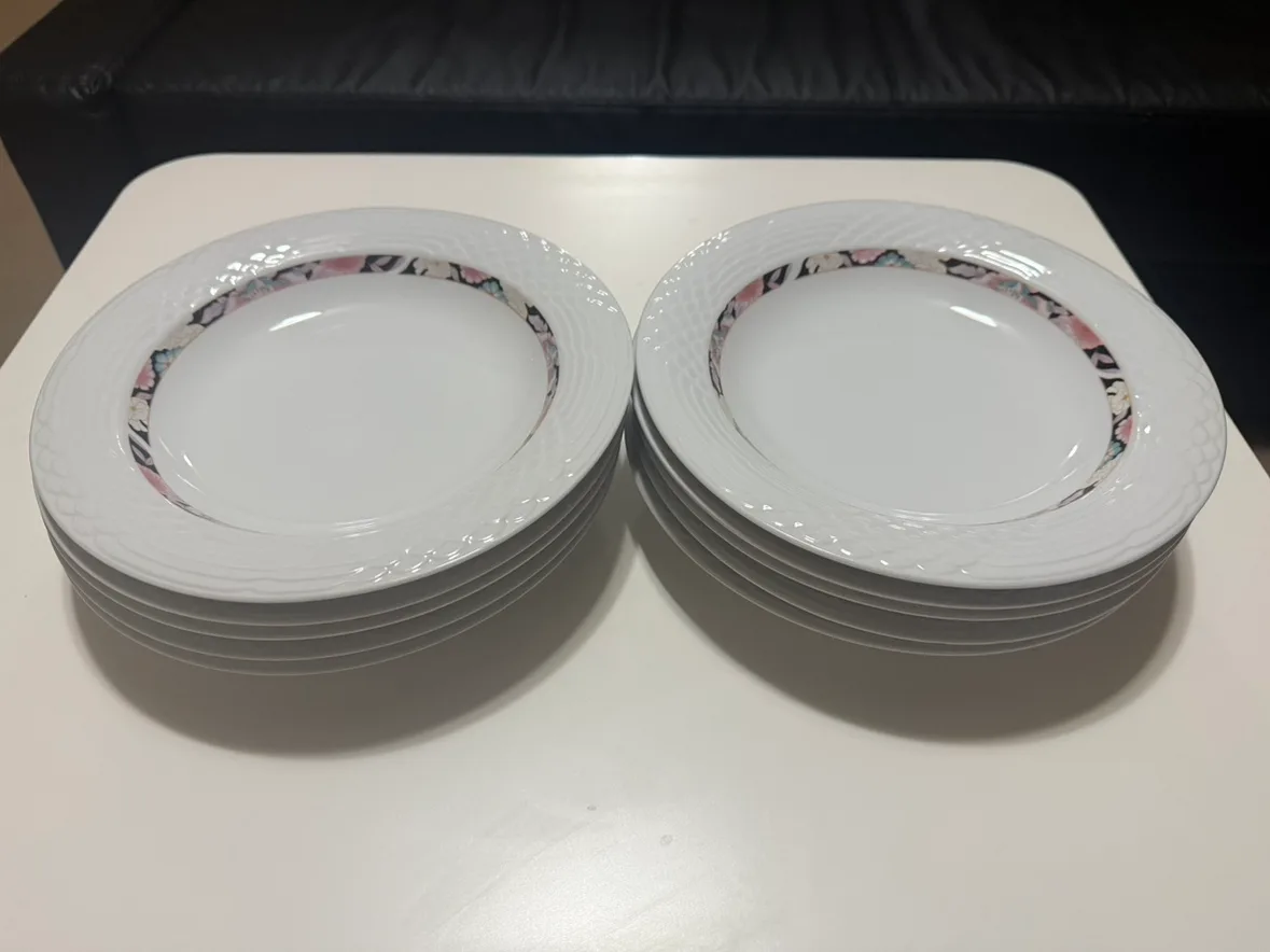 Set of 10 Lynn Porcelain Soup Bowls image indicator(2)