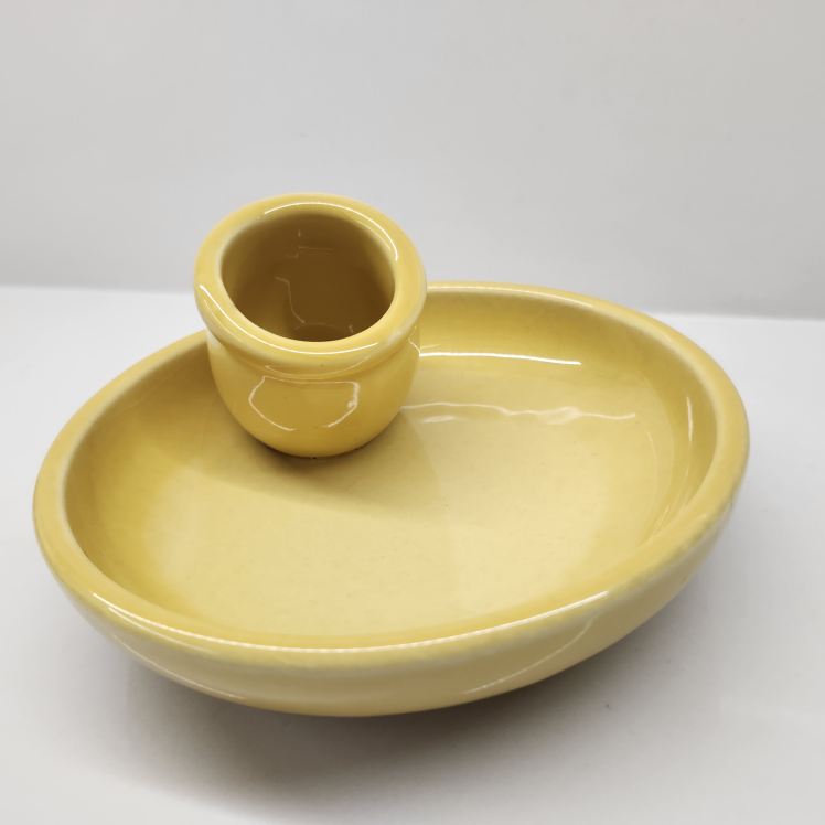 William Sonoma Olive Plate Tray With Bowl For Pits - photo 2