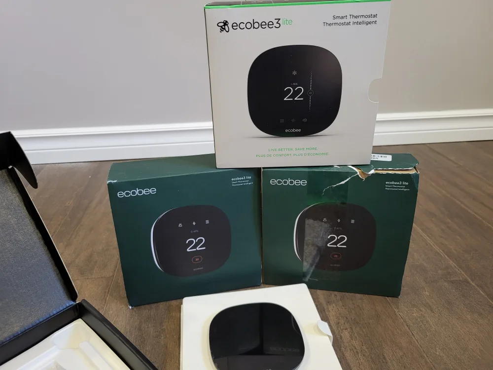 Ecobee3 Lite Smart Thermostats - Brand New in Box image indicator(3)