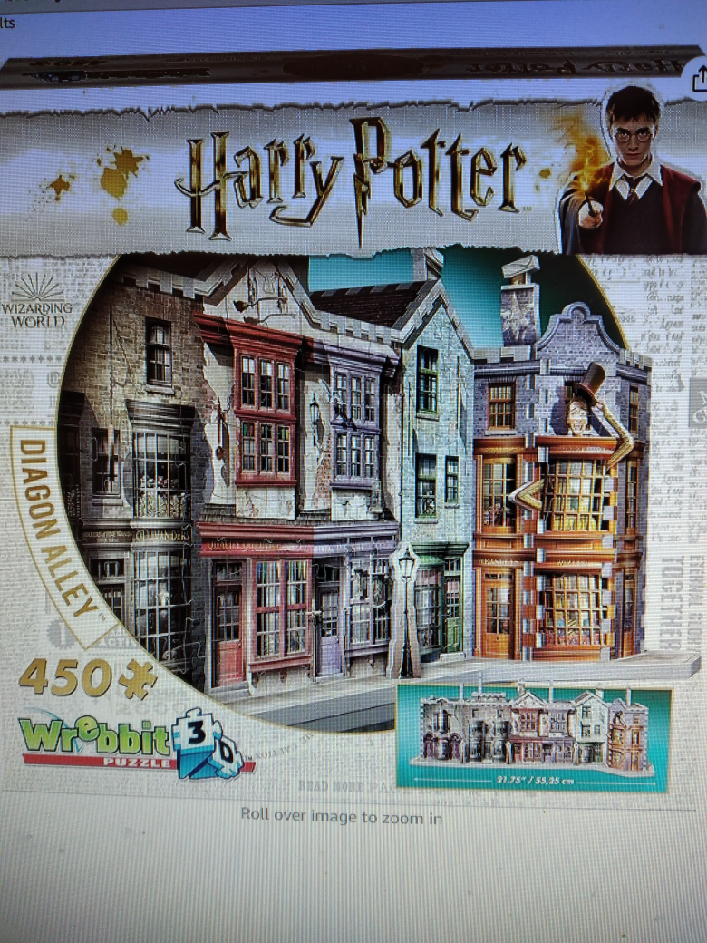 Harry Potter Diagon Alley 3D Puzzle 450 Pieces