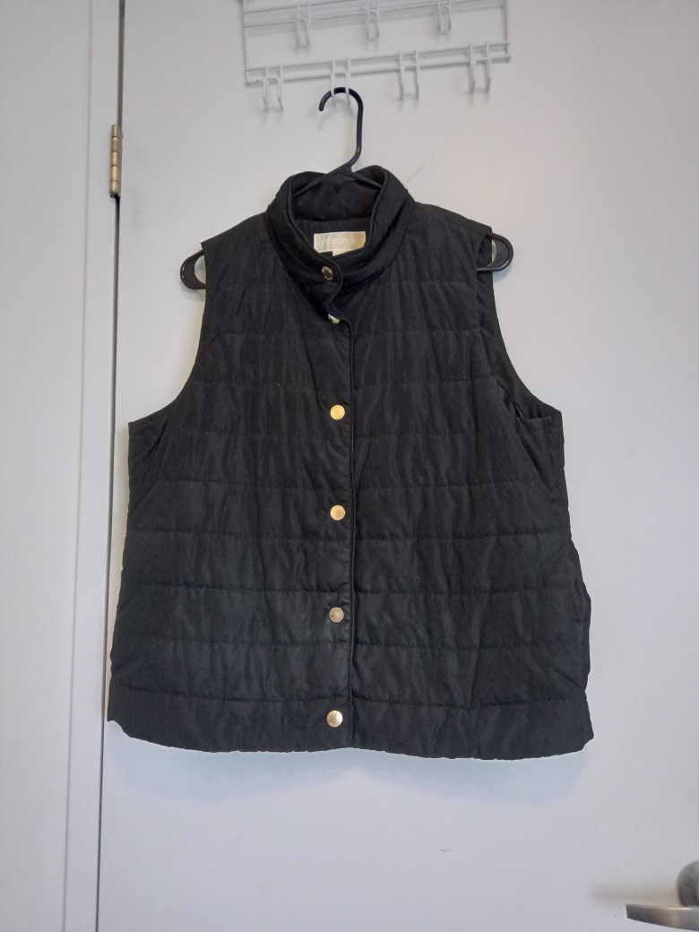 Michael Kors Black Vest - Size L/G