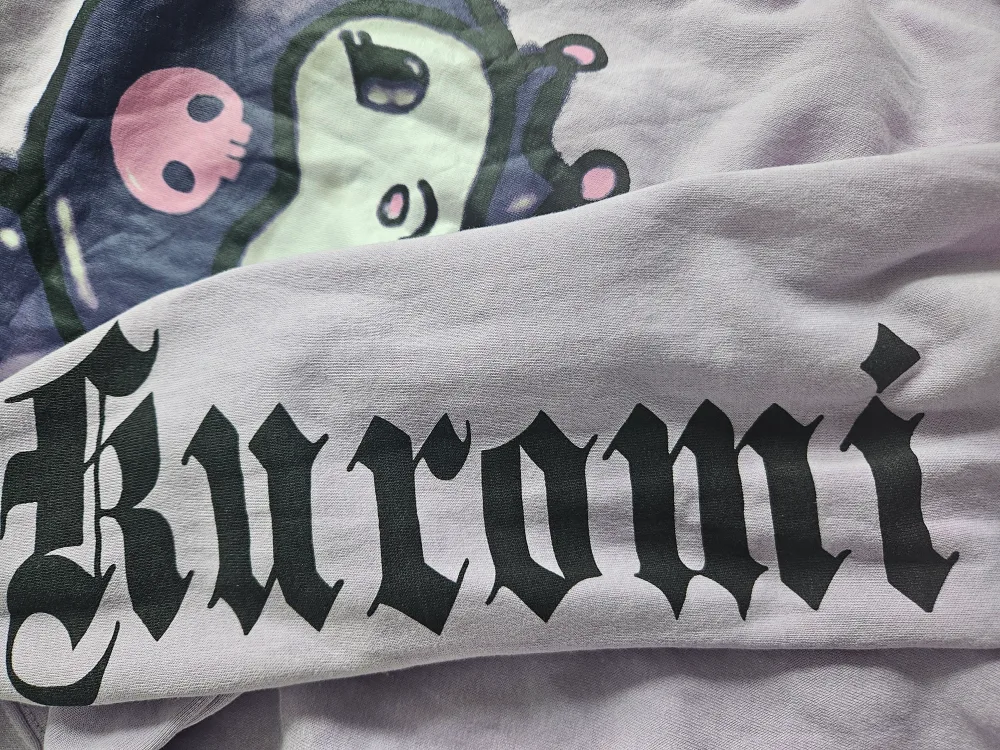 Kuromi x Sanrio Lavender Crewneck Sweatshirt image indicator(3)