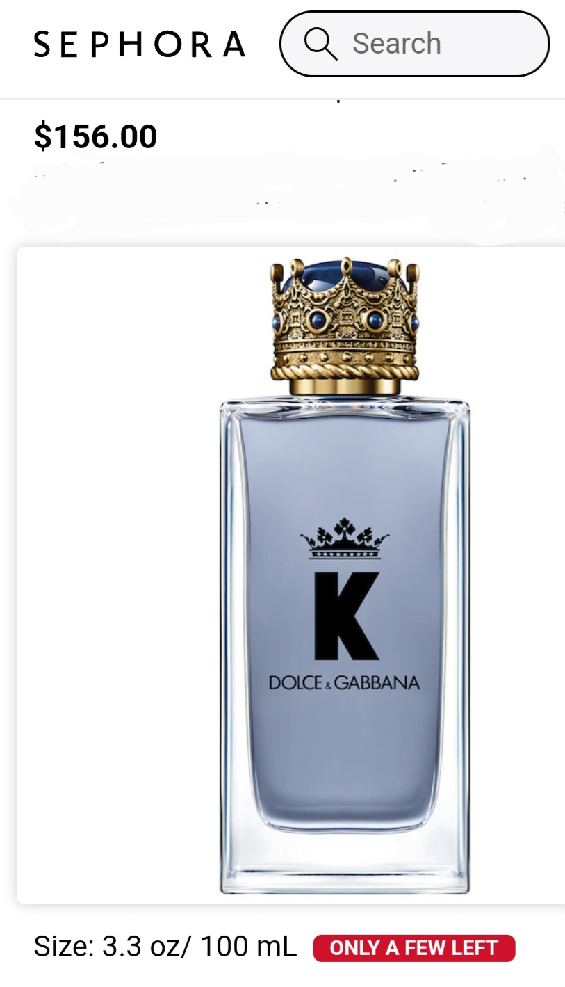 K by Dolce & Gabbana fragrance for men - photo 2