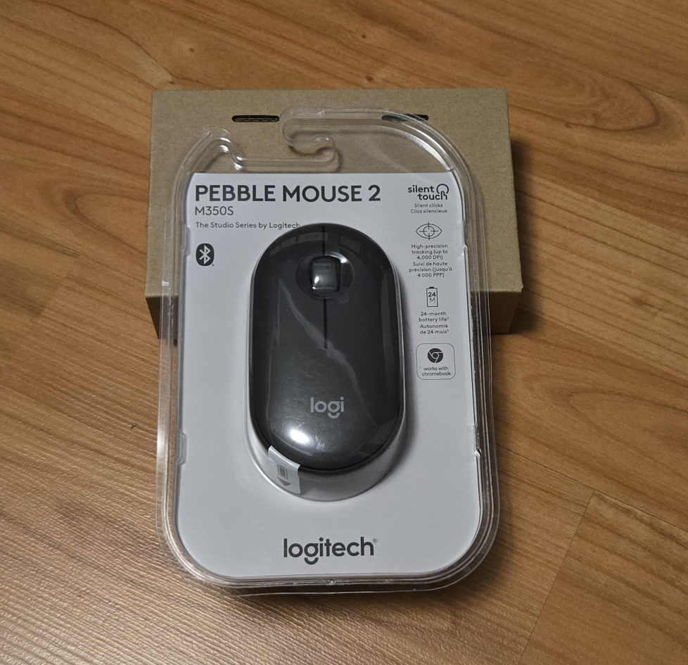 Logitech Pebble Mouse 2 M350S Graphite