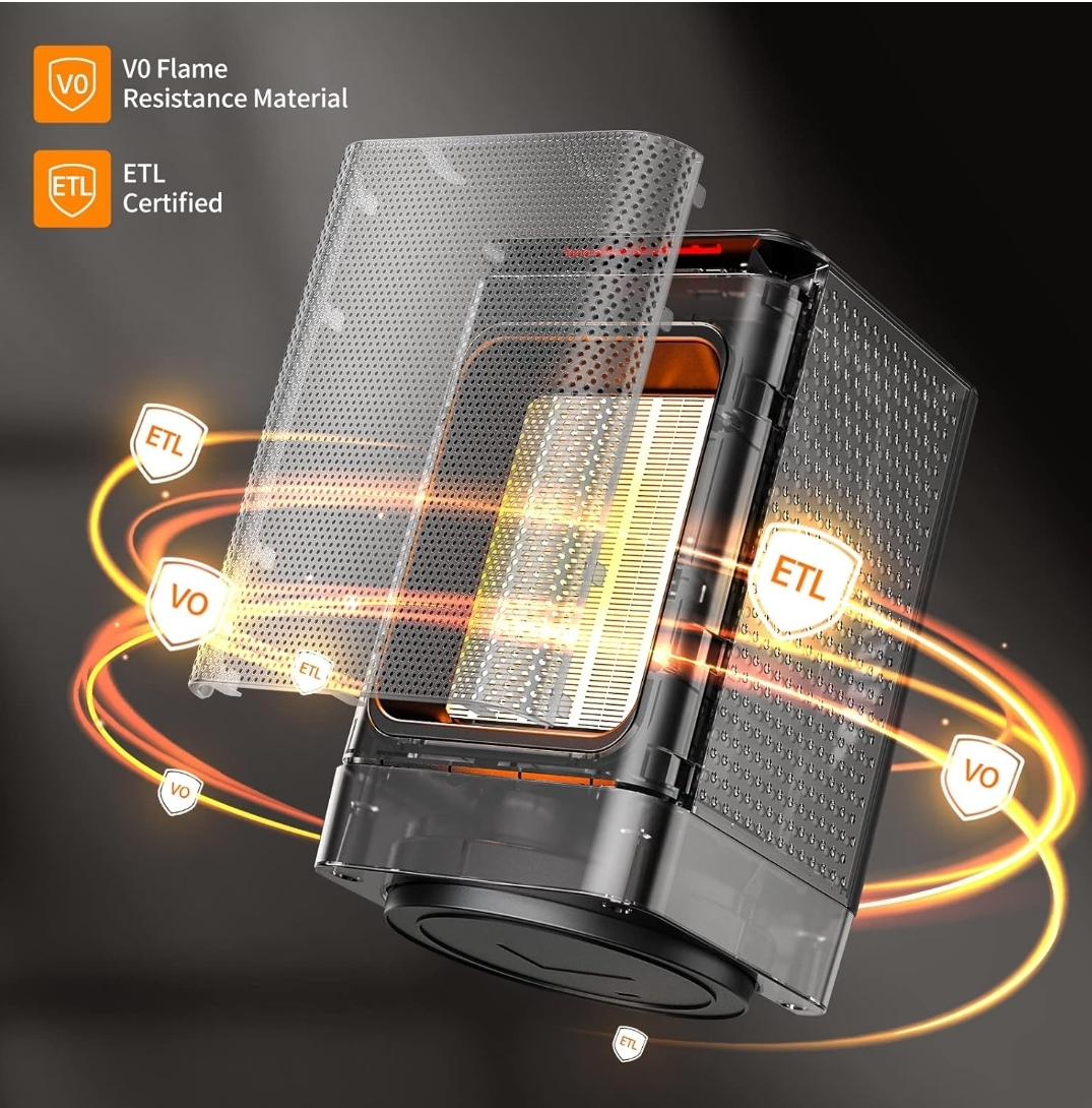 Compact Personal Ceramic Heater - photo 4