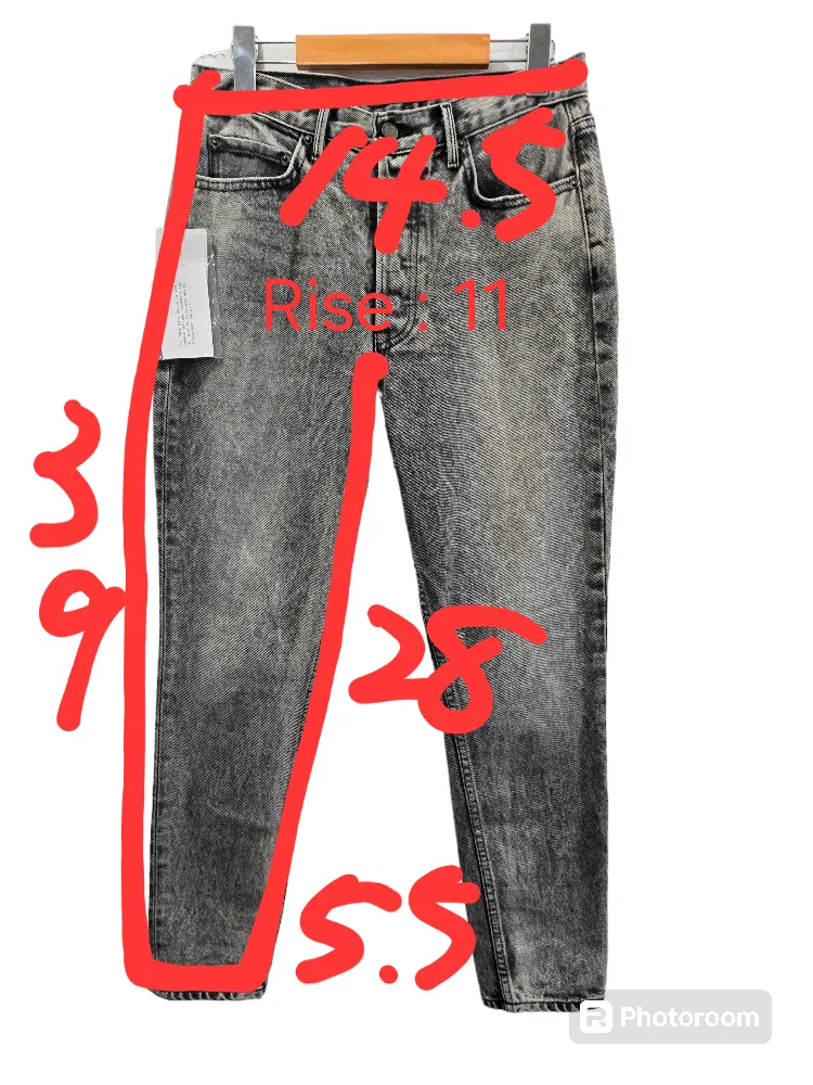 BNWTT Grlfrnd The Karolina High-Rise Skinny Washed Jeans Size 29 image indicator(2)