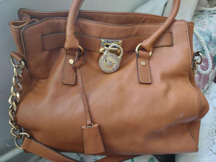 Michael Kors Brown Leather Handbag