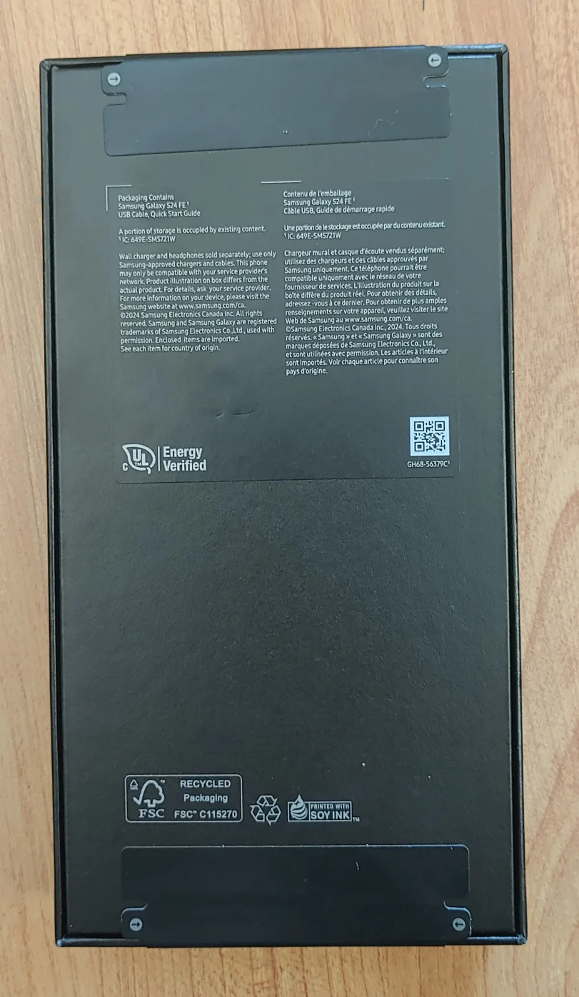 NEW SAMSUNG GALAXY 24FE(128gb) image indicator(2)