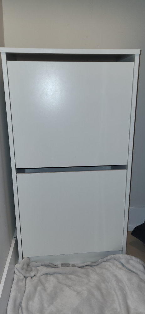 IKEA BISSA Shoe Cabinet - White