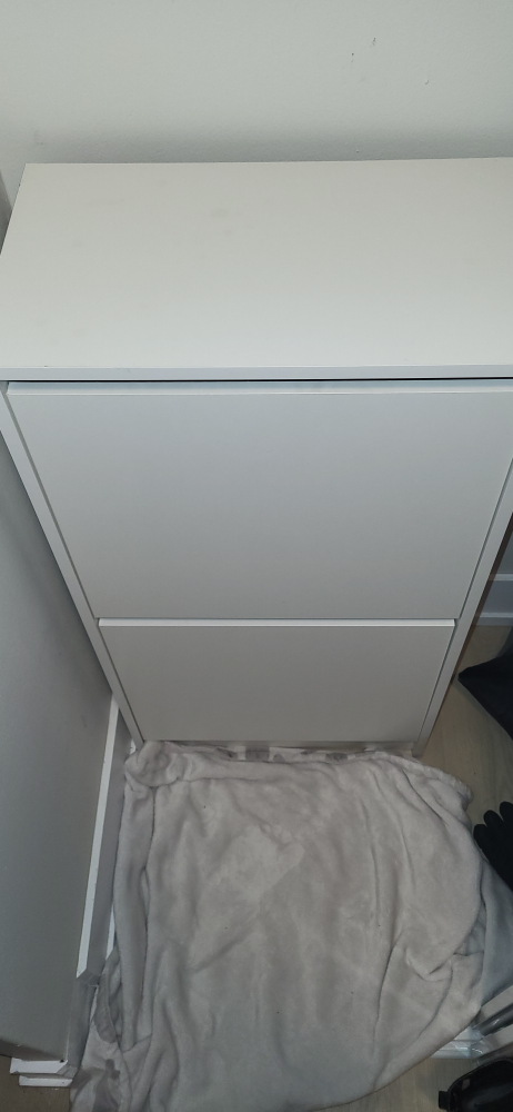 IKEA BISSA Shoe Cabinet - White - photo 2