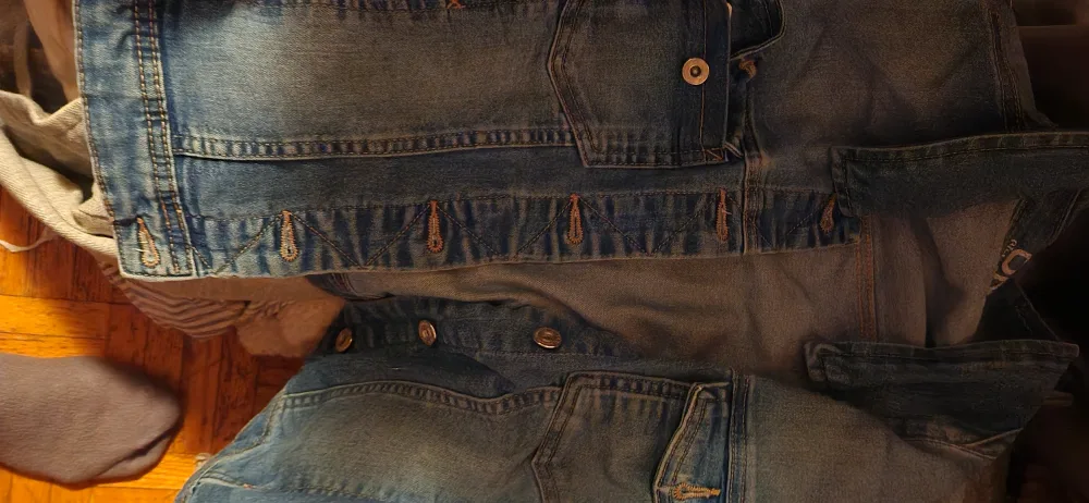 Jean Jacket. freecycle thumbnail