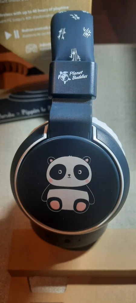 Planet Buddies Pippin the Panda Wireless Headphones for Kids 🏈 image indicator(3)