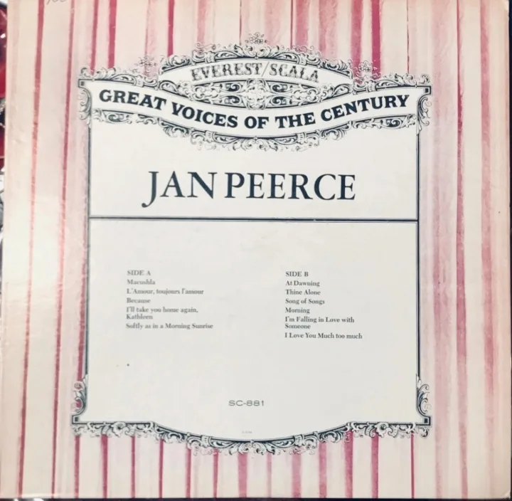 Vintage Vinyl Record Jan Peerce, Alfred Hause thumbnail
