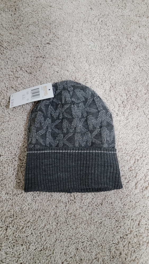 Michael Kors Grey Knit Beanie