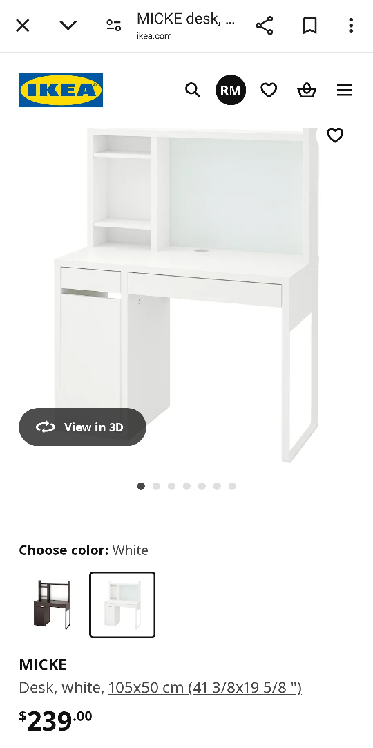 IKEA MICKE desk - photo 4