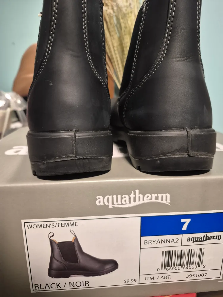 Aquatherm Bryanna2 Women's Black Chelsea Boots - Size 7 image indicator(2)