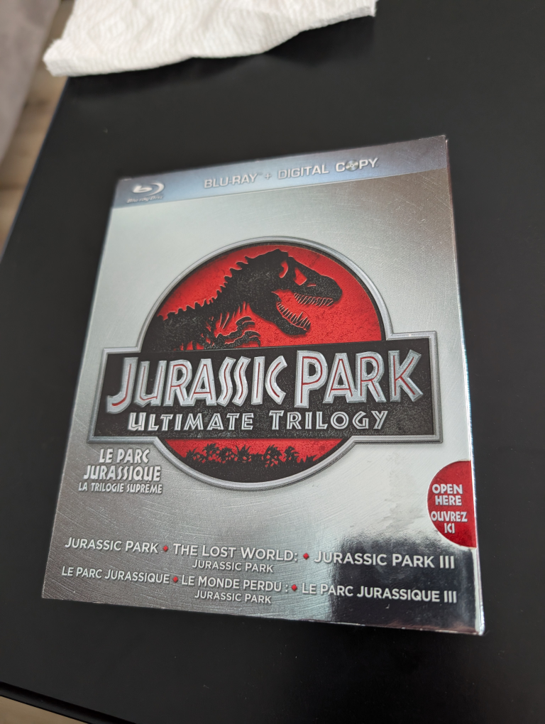 Jurassic Park Ultimate Trilogy Blu-ray
