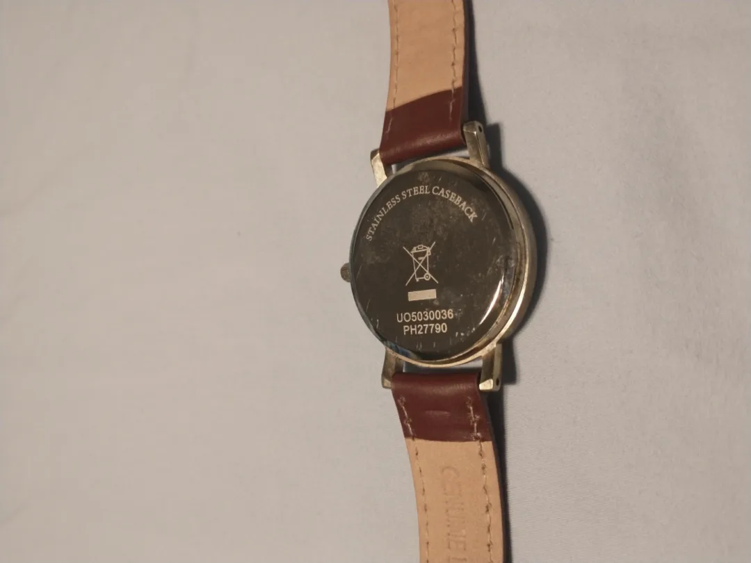 Genuine leather watch image indicator(2)