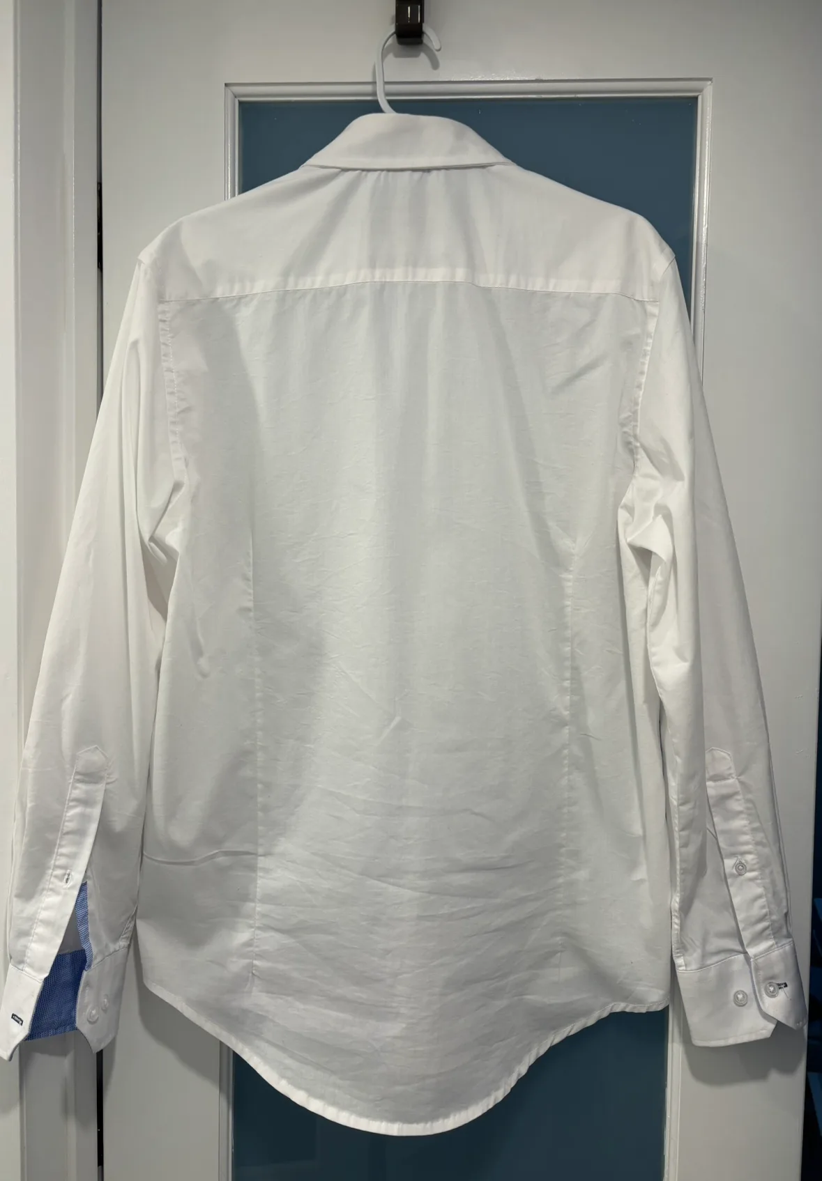 Men’s Henri James White Dress Shirt - Size M/M image indicator(2)