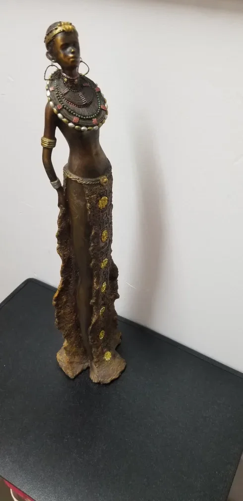 African Woman Figurine image indicator(2)