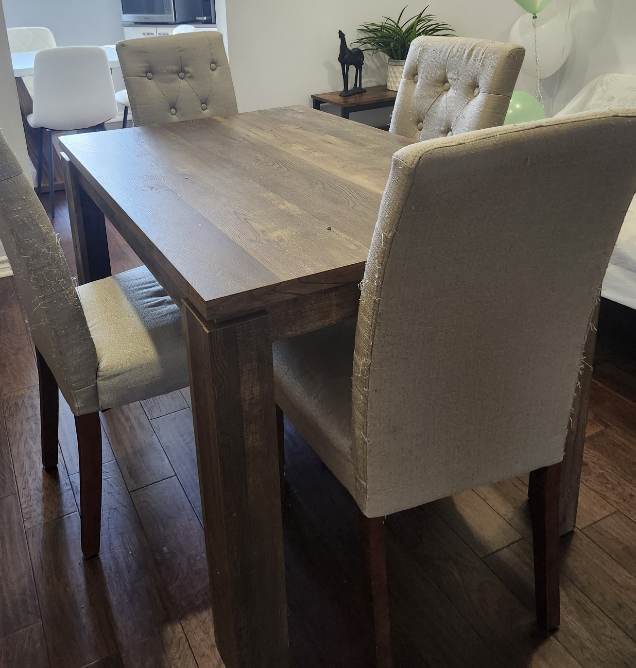 Dining Table Set - 4 Chairs