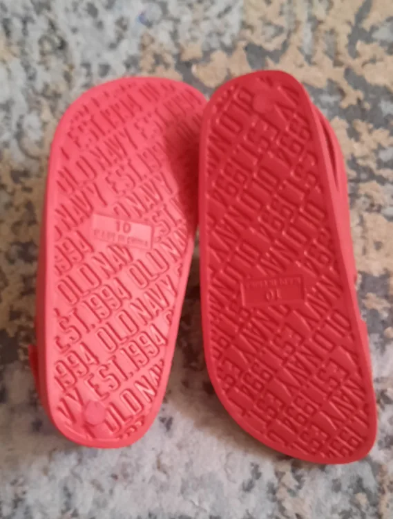 2pc Set , 1 Old Navy Toddler Sandals and Outfit image indicator(3)