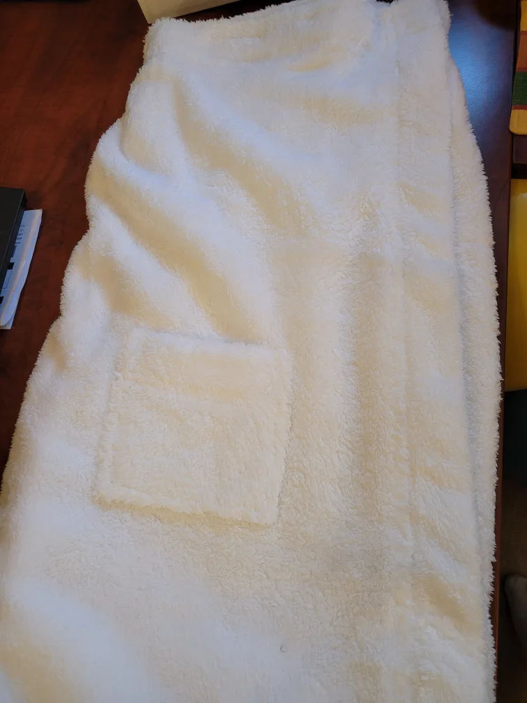 Whole Home Spa Wrap Bathrobe - White - Size Small/Medium image indicator(4)