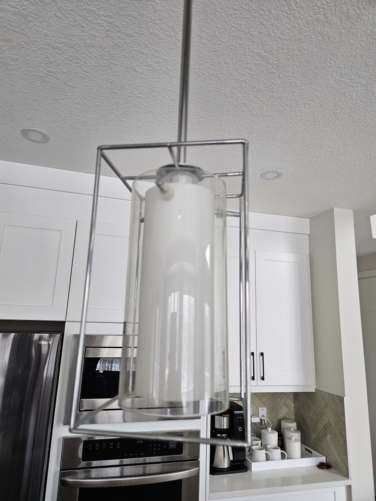 Pair of Eglo Loncino-1 Pendant Lights