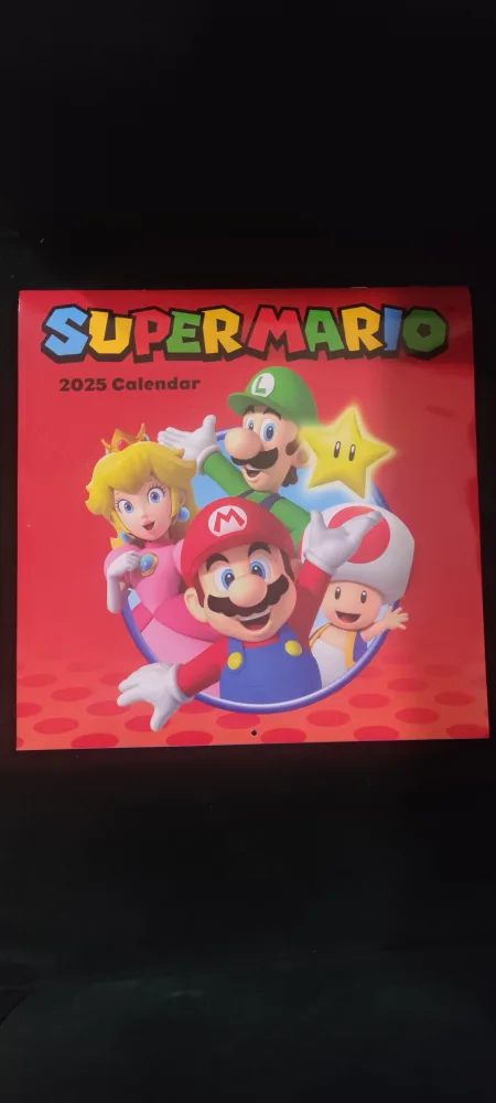 2025 Super Mario Calendar 🏈 thumbnail