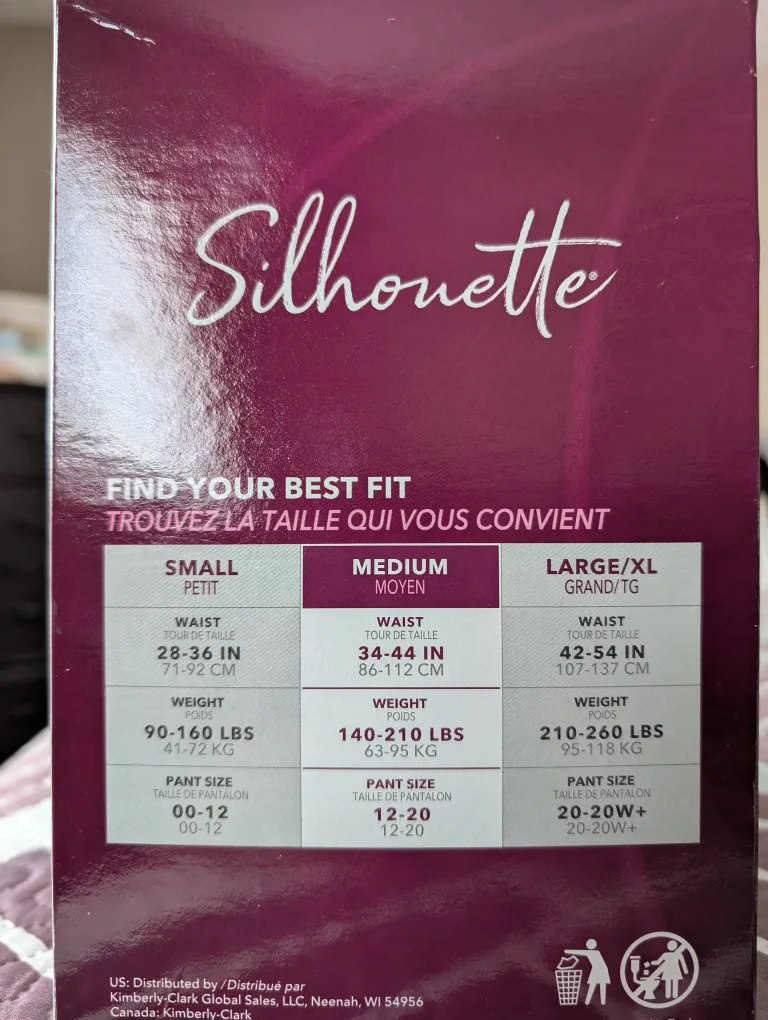 Depend Silhouette Maximum Absorbency Underwear - Medium image indicator(2)