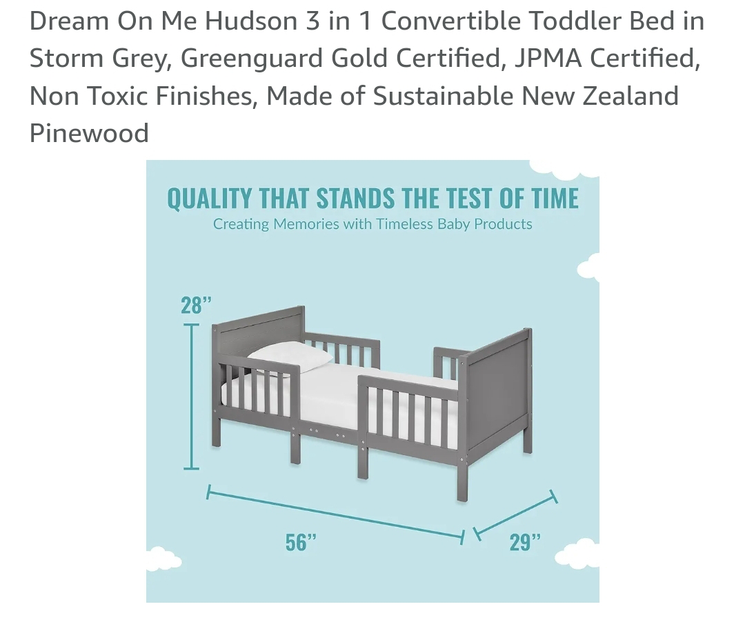 Toddler Bed and Mattress - photo 3