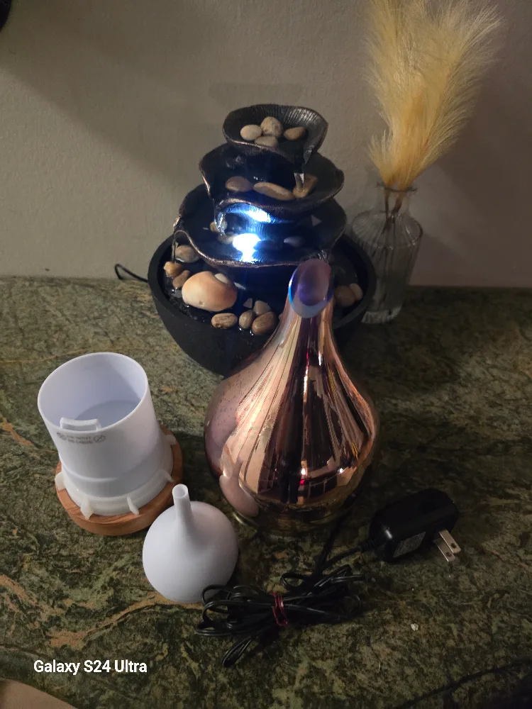 Essential oil diffuser Porseme image indicator(4)