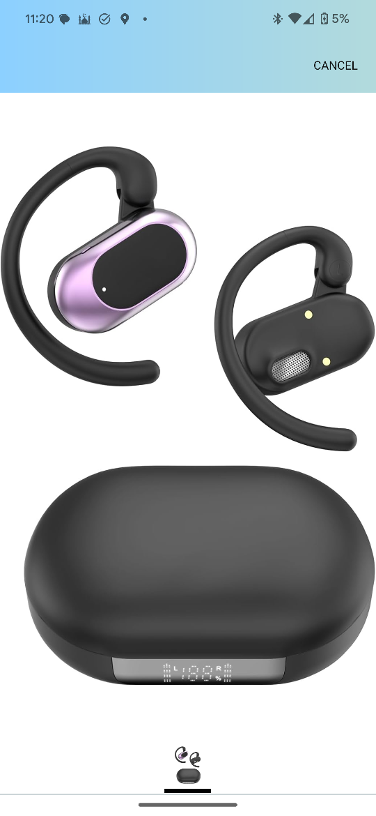 STECEI Bluetooth Headphones - Purple - photo 2