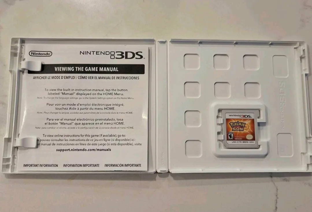 Pokémon Sun Nintendo 3DS Game Cartridge 🇨🇦 image indicator(3)