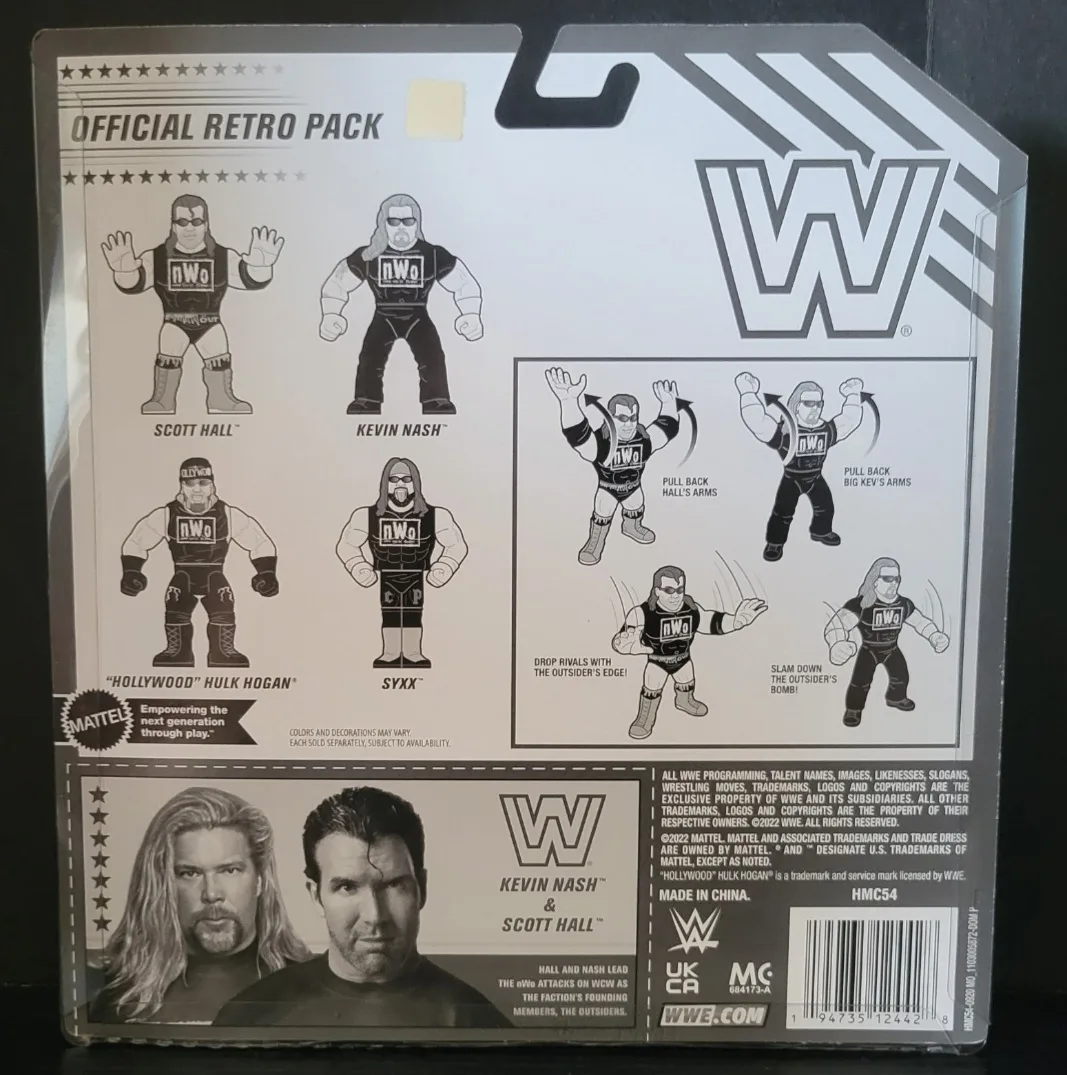 WWE RETRO NWO 2-PACK SCOTT HALL/KEVIN NASH image indicator(2)