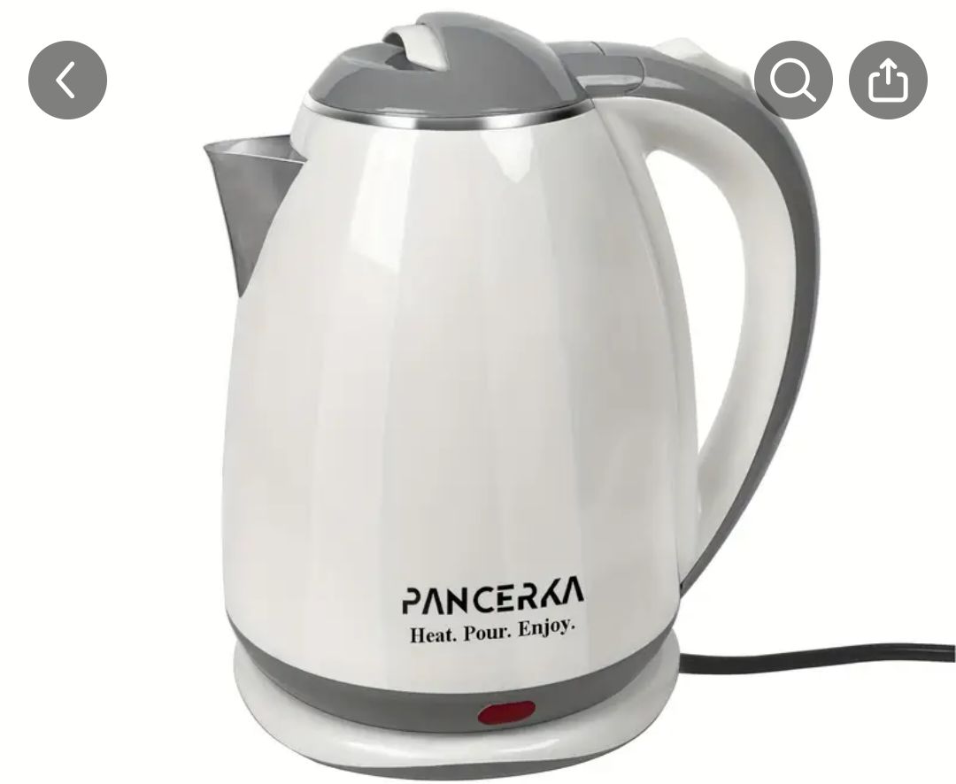 Kettle PANCERAA - White 1.8 L