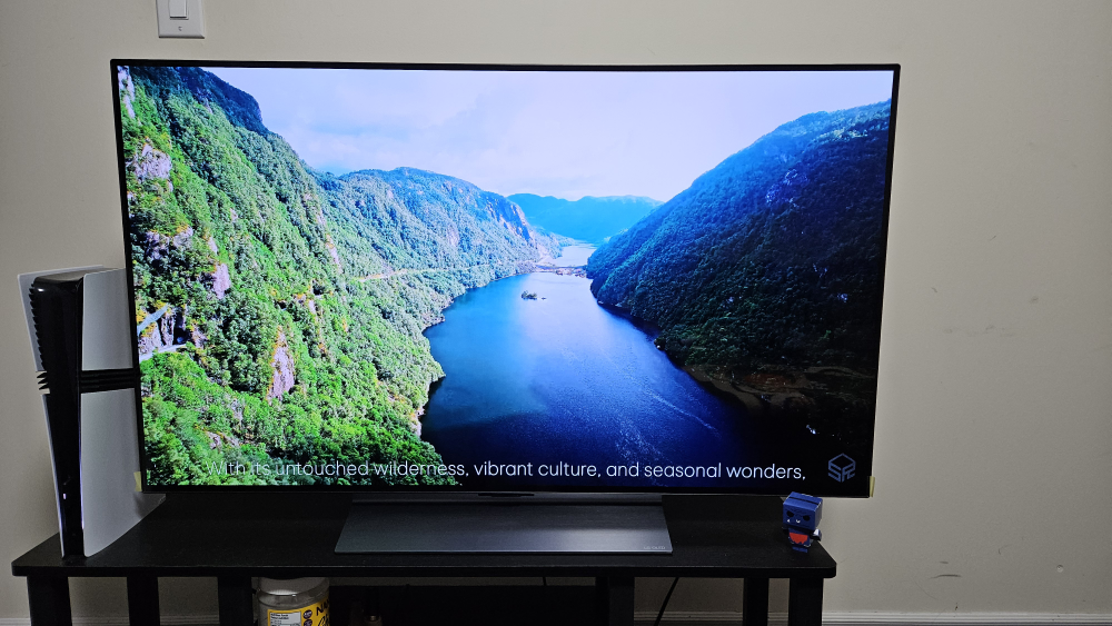 LG OLED C3 48 inch 4k Hdr Smart TV 120hz +Table - photo 3
