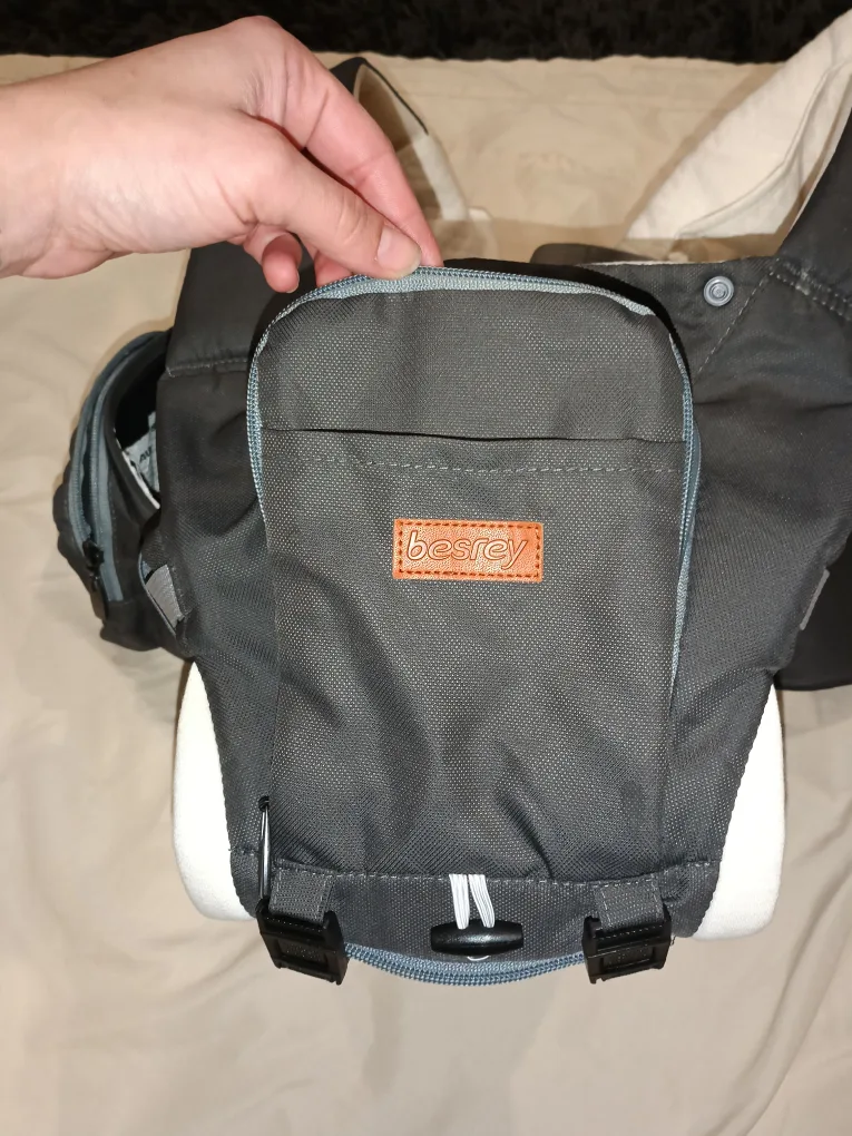 🏈 Besrey Baby Carrier - Grey image indicator(3)
