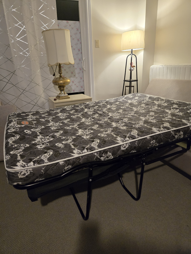 Beige Sofa Bed with Dreamnest Mattress