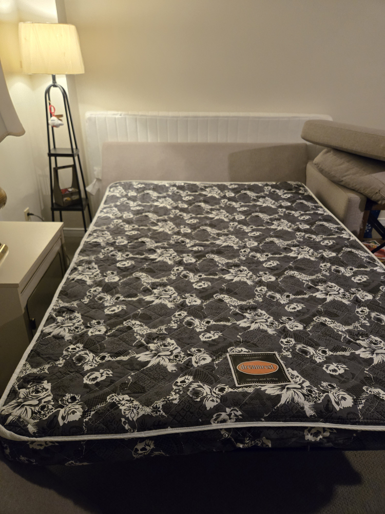 Beige Sofa Bed with Dreamnest Mattress - photo 2