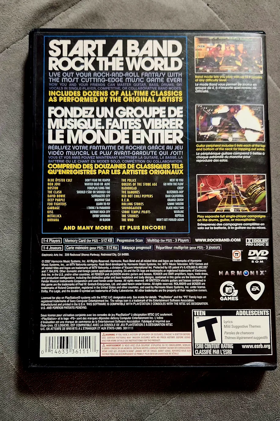 Rock Band PlayStation 2 Video Game image indicator(6)